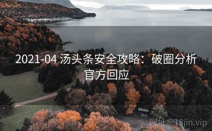 2021-04 汤头条安全攻略：破圈分析官方回应