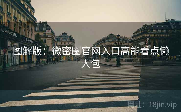 图解版：微密圈官网入口高能看点懒人包